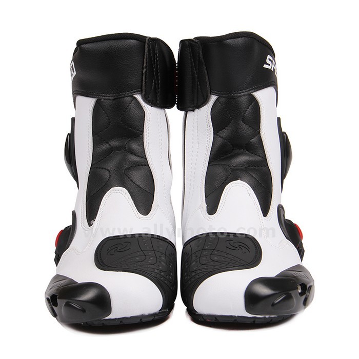 131 Motorcycle Racing Shoes Microfiber Leather Motocross Off-Road Mid-Calf Boots@3